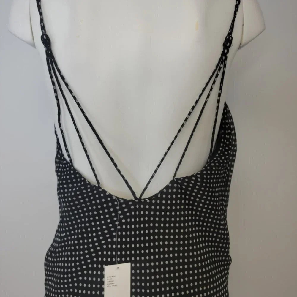 Urban Outfitters Black and White Polka Dot Dress - Picture 6 of 7